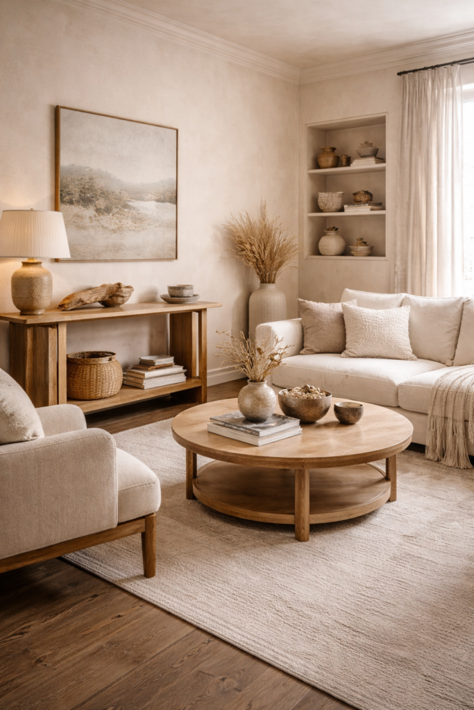 Cozy Calm Soft Minimalism Interiors