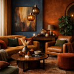 earthy luxury in rich tones