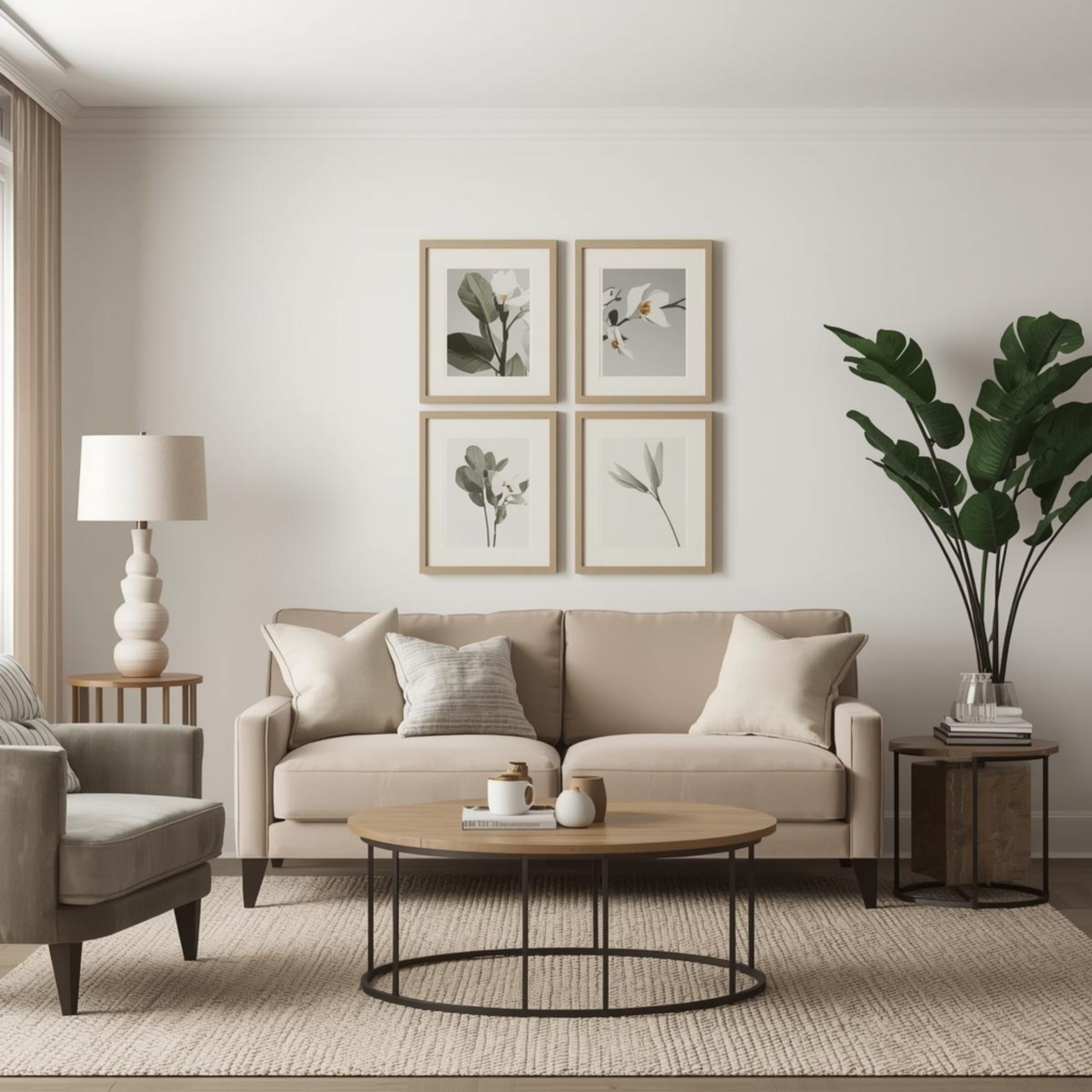 Choose a Controlled Color Palette - Modern Spring Decor