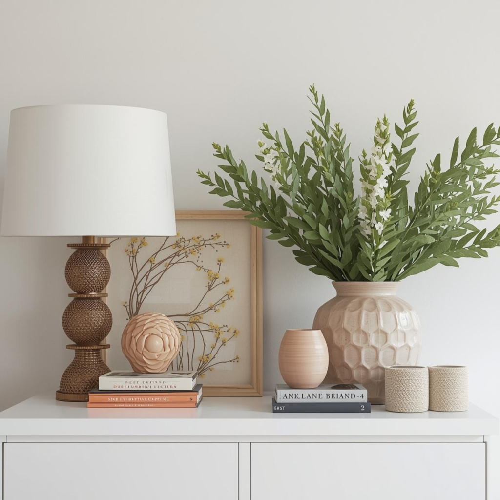 Declutter Surfaces - Fresh Spring Decor Ideas