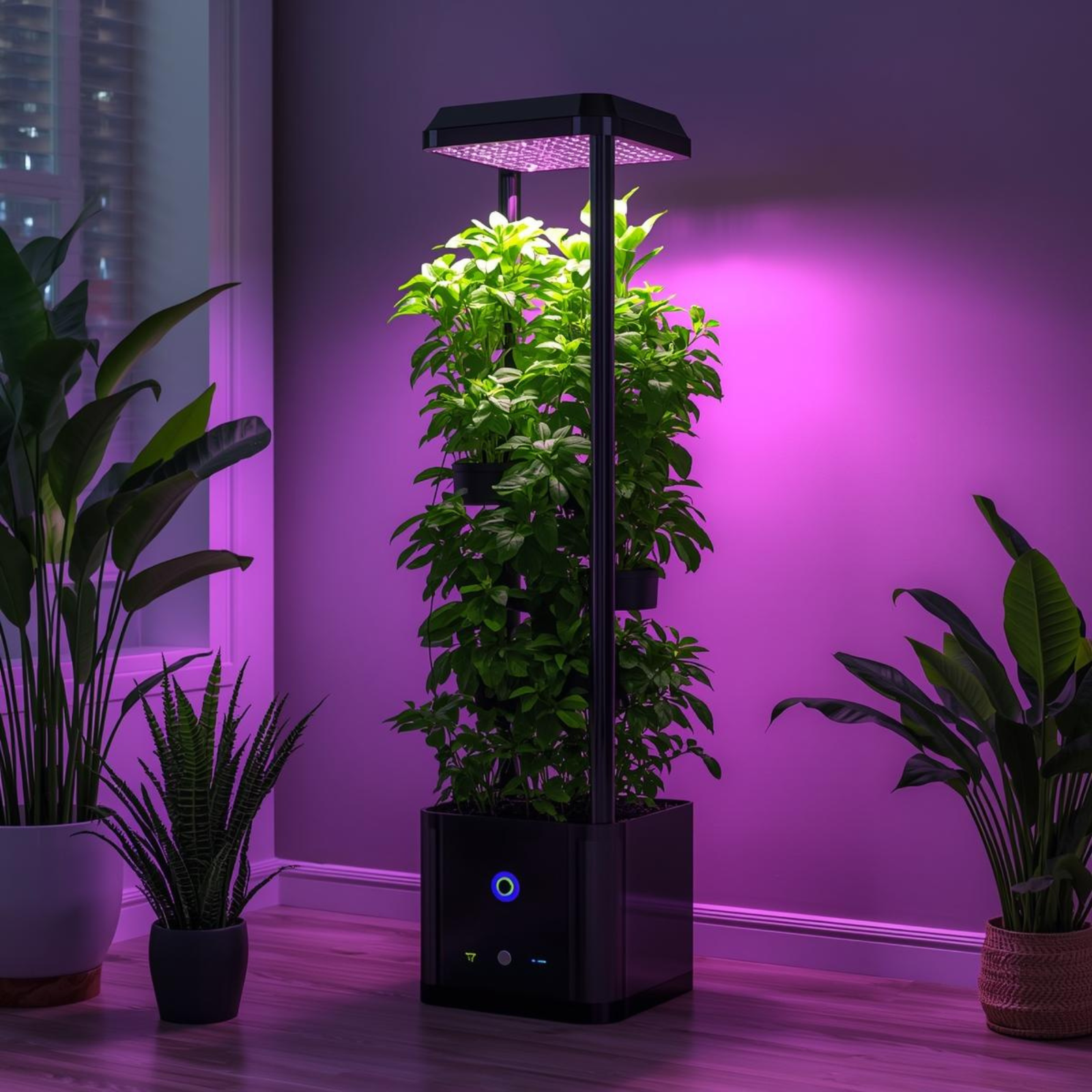 You are currently viewing Indoor Hydroponic Garden Tower With Lights: The Smart Way to Grow More Indoors