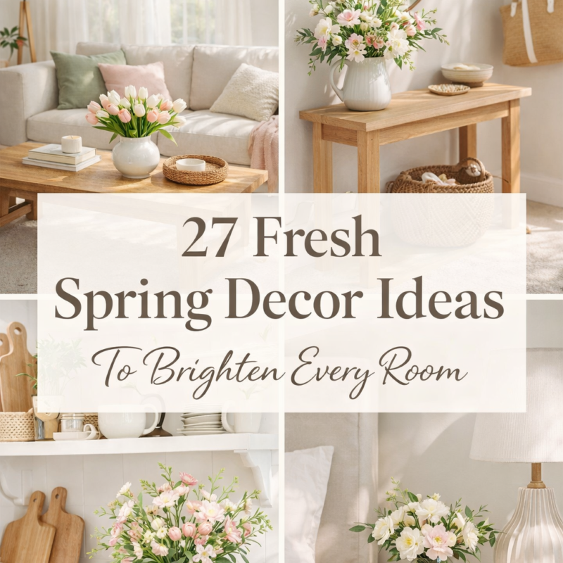 27 Fresh Spring Decor Ideas to Brighten Every Room