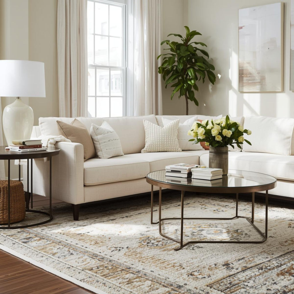 Start with a Soft, Neutral Base - Spring Decor Ideas