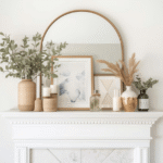 21 Spring Mantel Decor Ideas That Feel Fresh & Neatly Styled