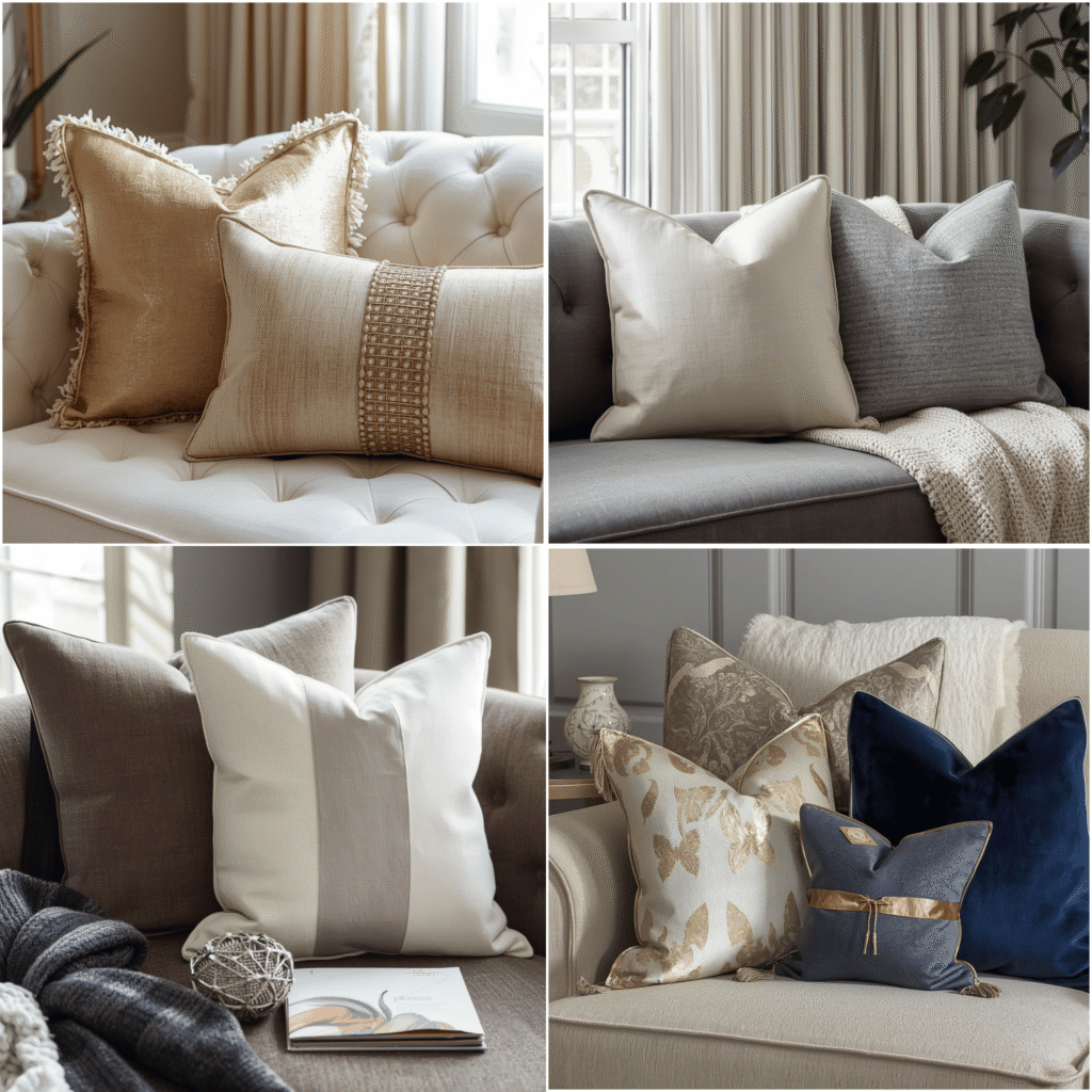 Best Color Combinations for Luxury Decorative Pillow Ideas