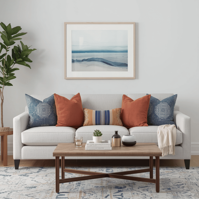 Decorative Pillow Combinations That Instantly Upgrade Any Sofa