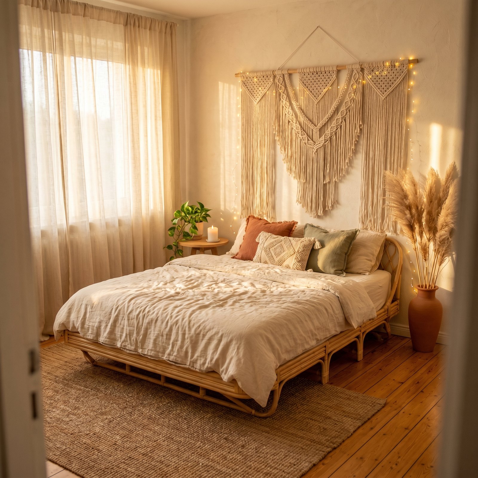 How to Style a Boho Bedroom with Amazon Finds Under $50?