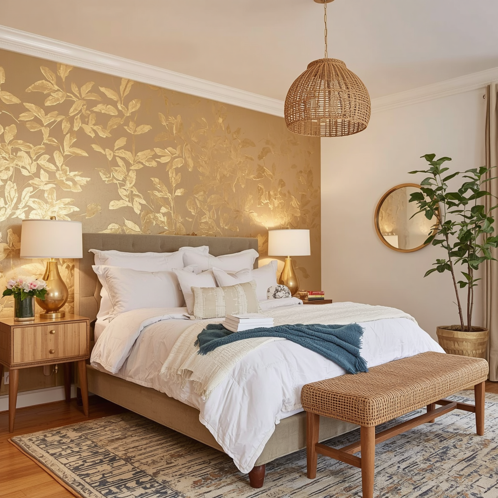 luxury bedroom makeover on a budget diy blog post featured image