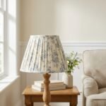 DIY Pleated Lampshade: No-Sew Fabric Tutorial Step by Step