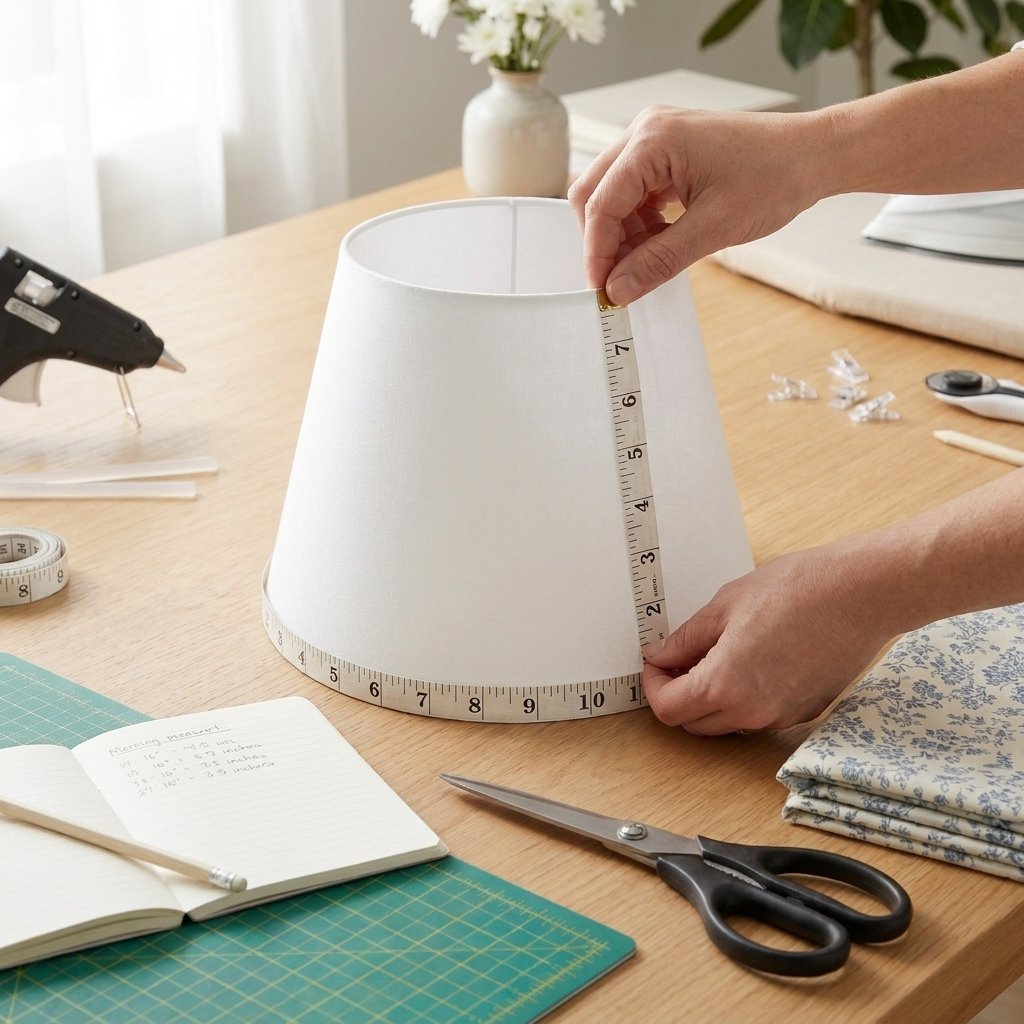 DIY pleted lampshade blog tutorial step by step - Step#1